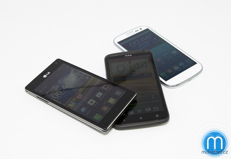 HTC One X vs. LG Optimus 4X HD vs. Samsung Galaxy S III