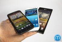 HTC One X vs. LG Optimus 4X HD vs. Samsung Galaxy S III