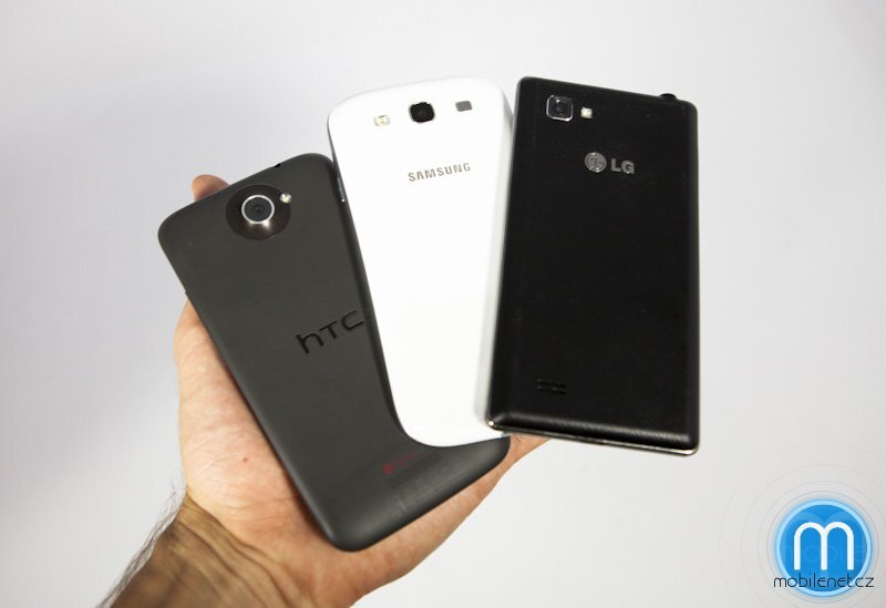 HTC One X vs. LG Optimus 4X HD vs. Samsung Galaxy S III