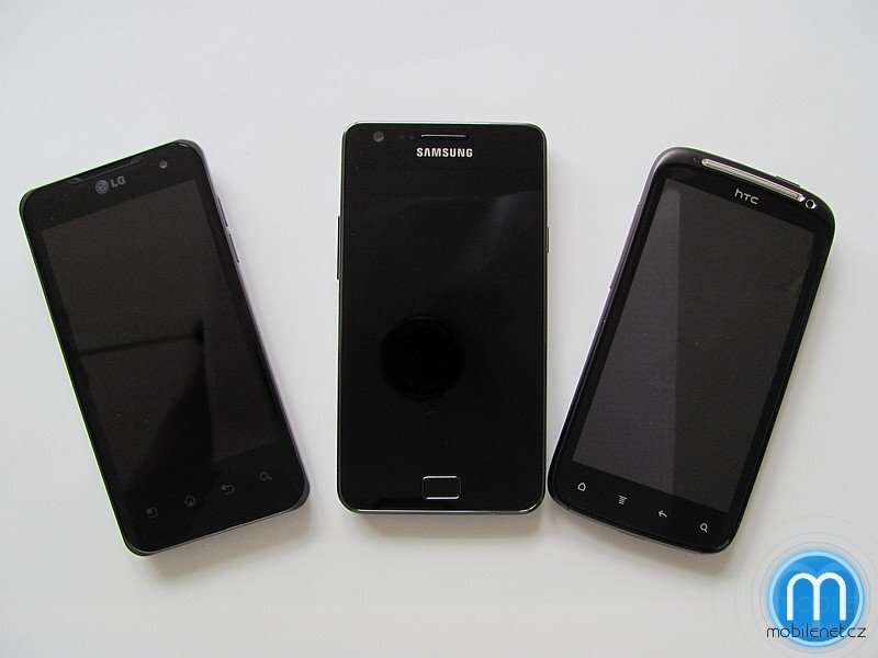 HTC Sensation, LG Optimus 2X, Samsung Galaxy S II
