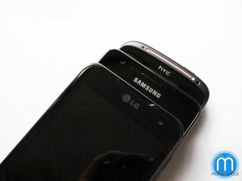 HTC Sensation, LG Optimus 2X, Samsung Galaxy S II