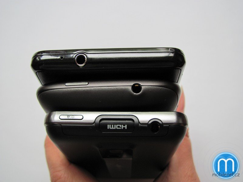 HTC Sensation, LG Optimus 2X, Samsung Galaxy S II