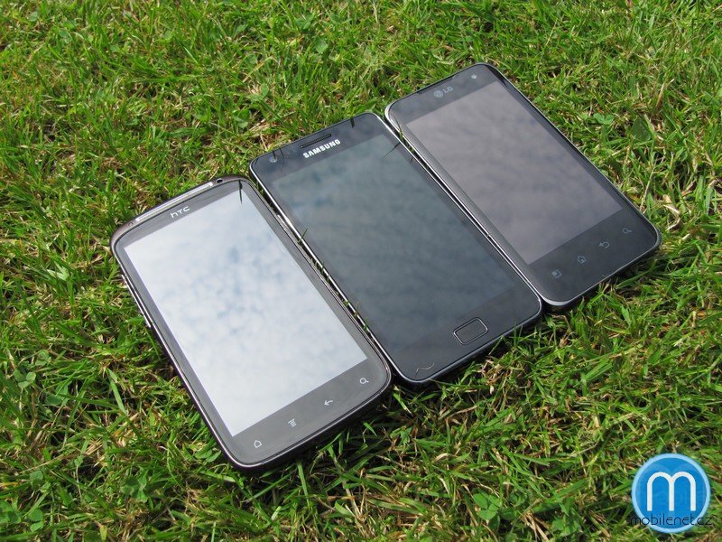 HTC Sensation, LG Optimus 2X, Samsung Galaxy S II