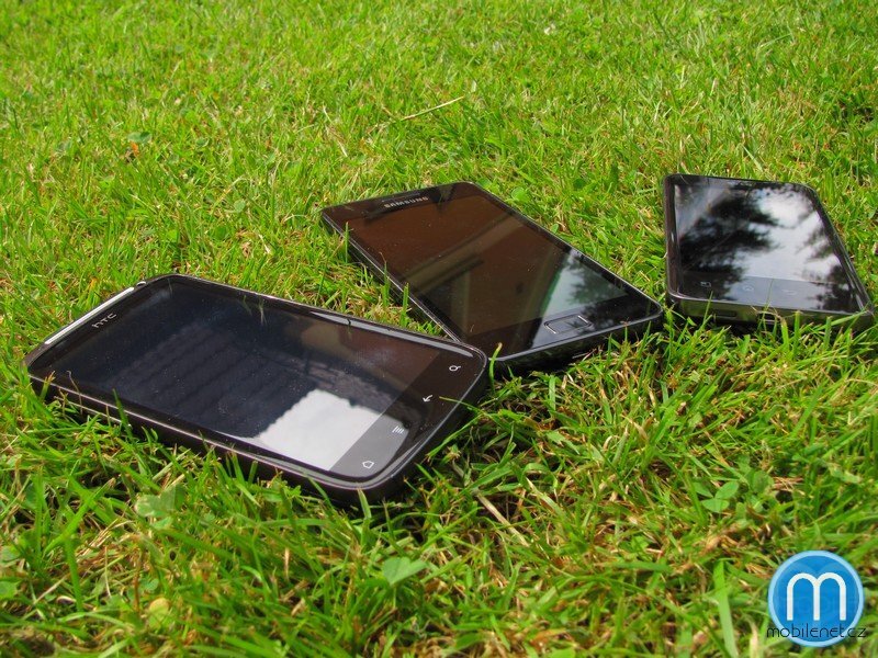 HTC Sensation, LG Optimus 2X, Samsung Galaxy S II