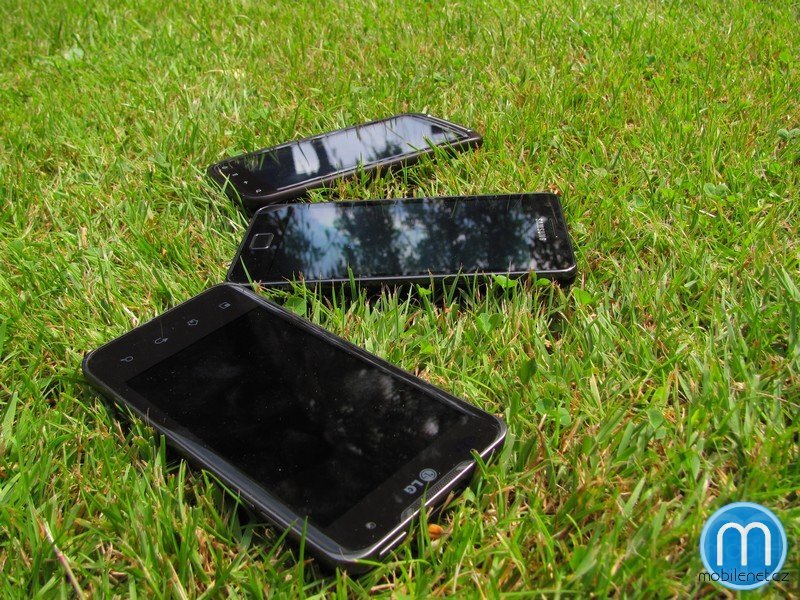 HTC Sensation, LG Optimus 2X, Samsung Galaxy S II