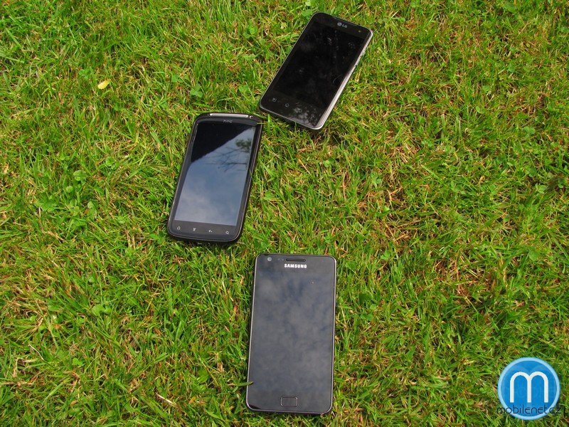 HTC Sensation, LG Optimus 2X, Samsung Galaxy S II