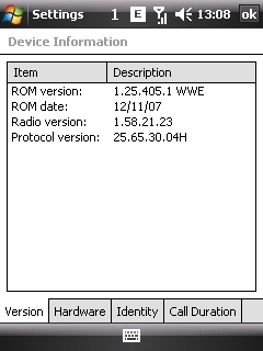 HTC Touch Cruise P3650