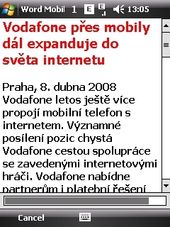 HTC Touch Cruise P3650