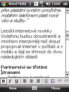 HTC Touch Cruise P3650