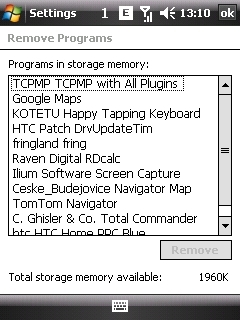 HTC Touch Cruise P3650