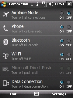 HTC Touch Cruise P3650