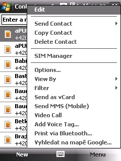 HTC Touch Cruise P3650