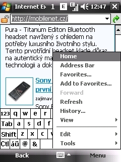 HTC Touch Cruise P3650