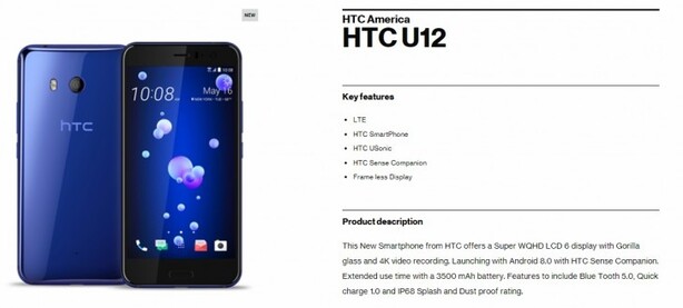 HTC U12