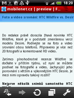 HTC Wildfire