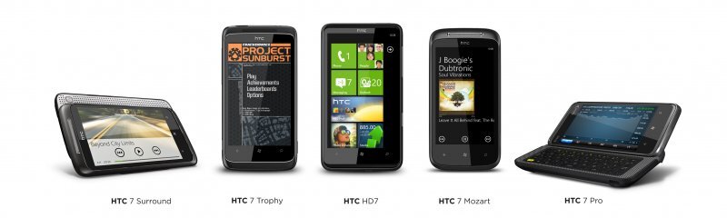HTC Windows Phone 7 Family 1