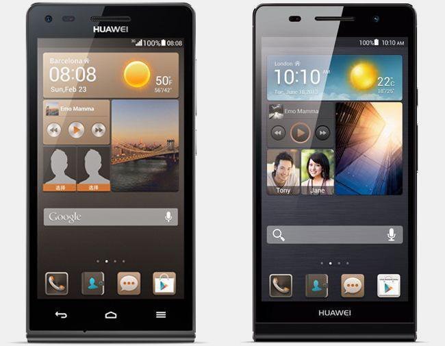 Huawei Ascend G6 LTE vs Ascend P6