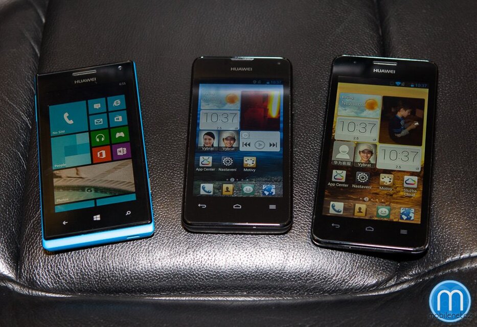 Huawei Ascend W1 a Ascend Y300 a Ascend G510