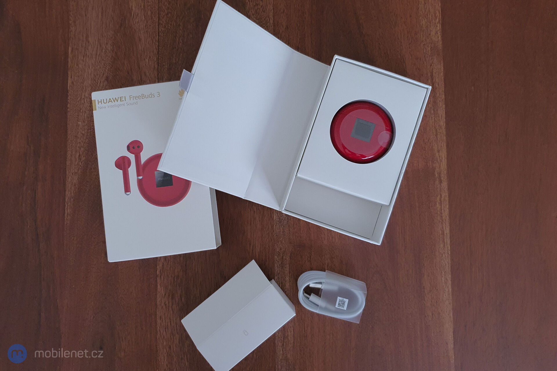 Huawei Freebuds 3 - červená