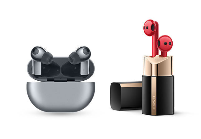 Huawei FreeBuds Pro a Huawei FreeBuds Lipstick