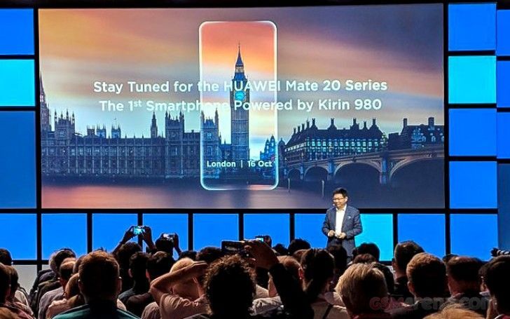 Huawei Mate 20 announcement