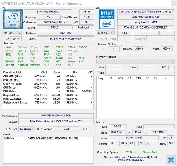 Huawei MateBook X Pro (2019)