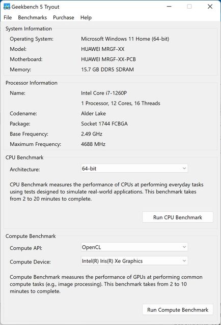 Huawei MateBook X Pro (2022)