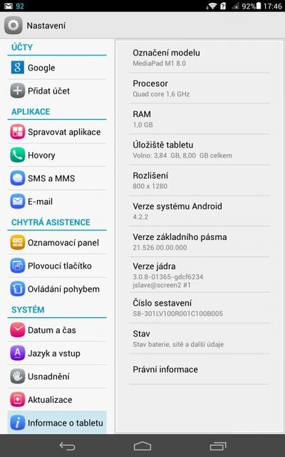 Huawei MediaPad M1 8.0