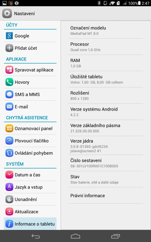 Huawei MediaPad M1 8.0