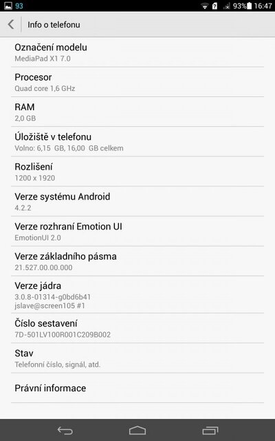 Huawei MediaPad X1 7.0