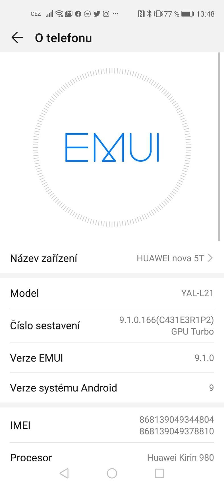 Huawei nova 5T