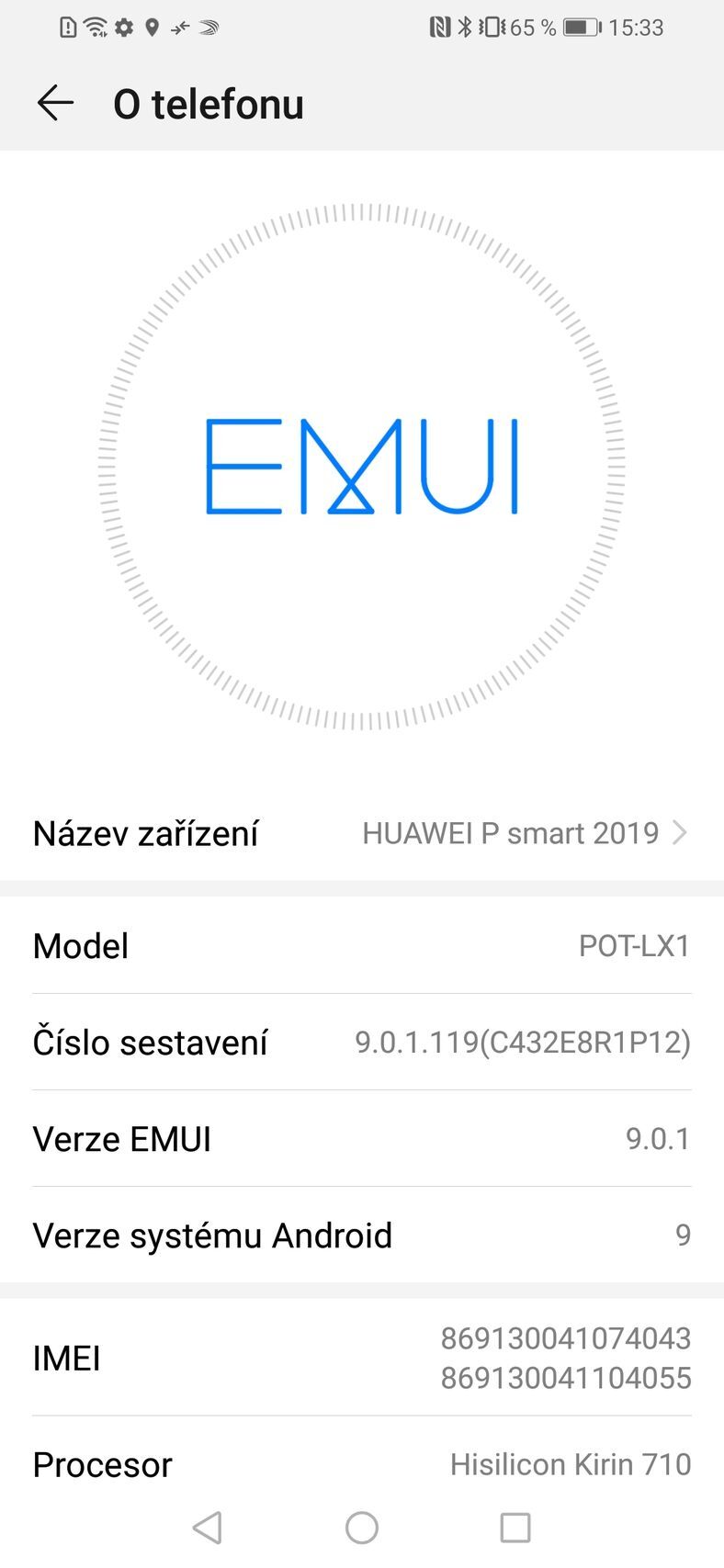 Huawei P smart 2019