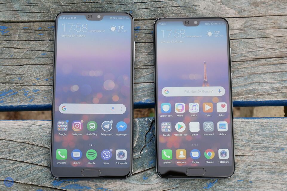 Huawei P20 Pro a P20