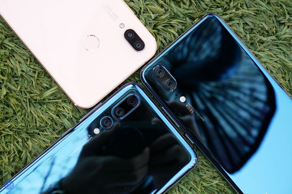 Huawei P20 Pro, P20 a P20 Lite