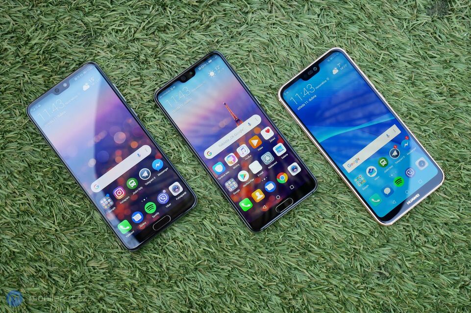 Huawei P20 Pro, P20 a P20 Lite