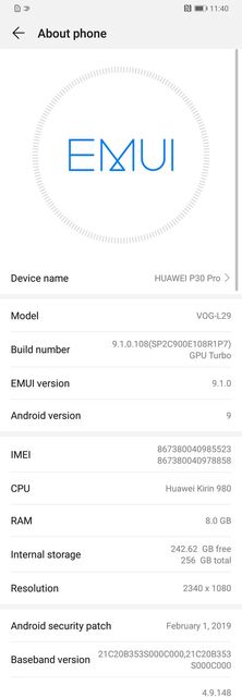 Huawei P30 Pro