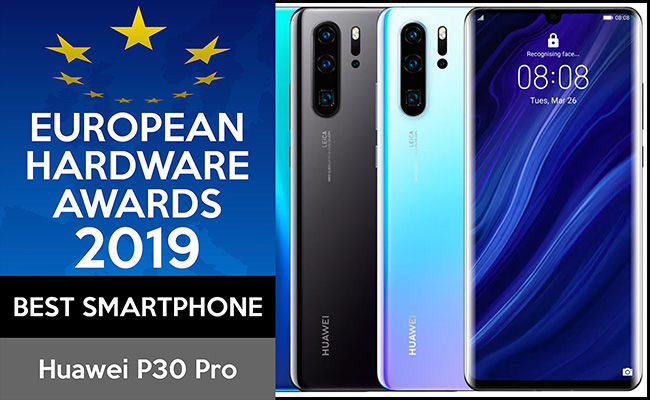 Huawei P30 Pro European Hardware Awards 2019