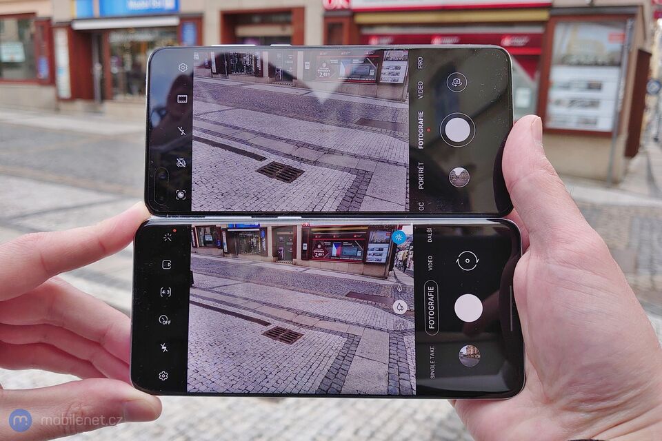 Huawei P40 a Samsung Galaxy S20