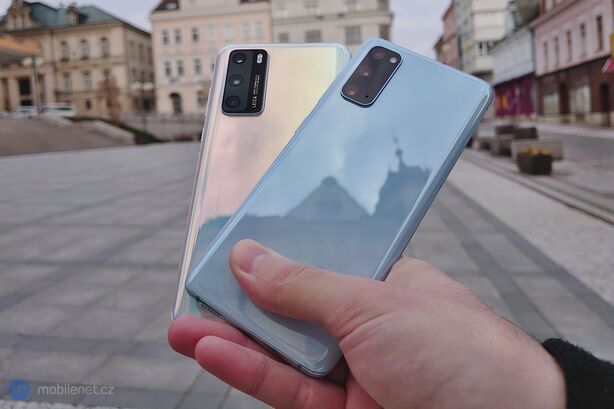 Huawei P40 a Samsung Galaxy S20