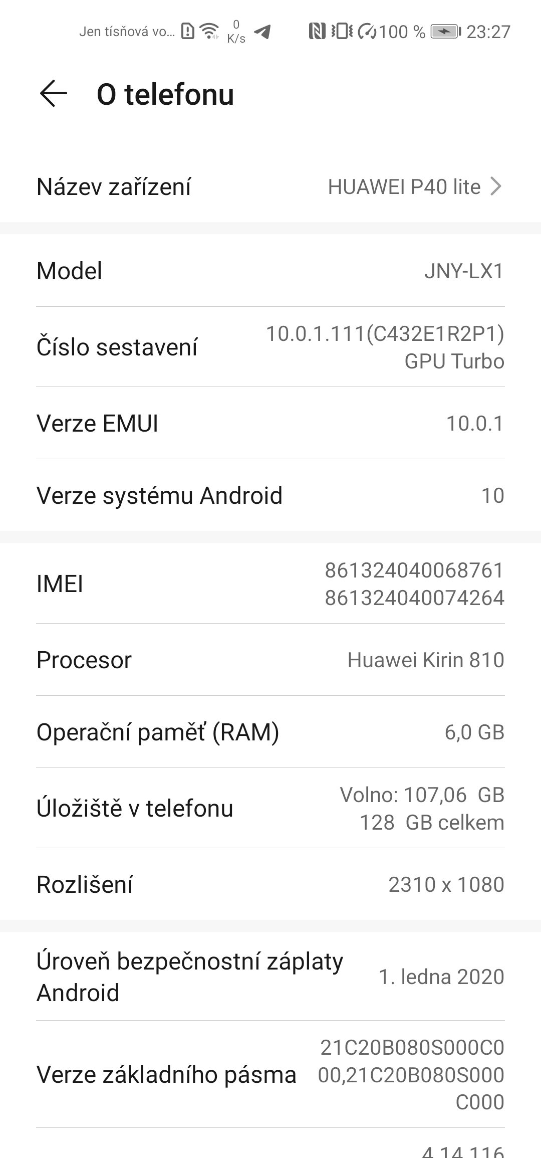 Huawei P40 Lite