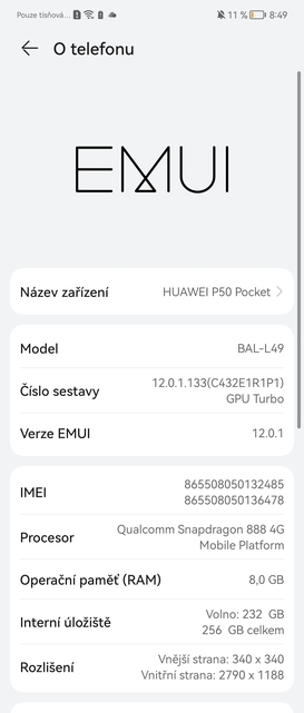Huawei P50 Pocket