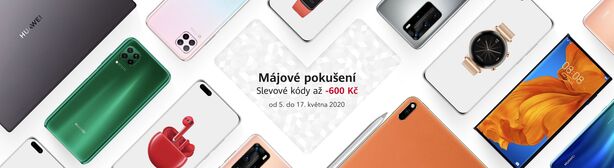 Huawei slevy v květnu