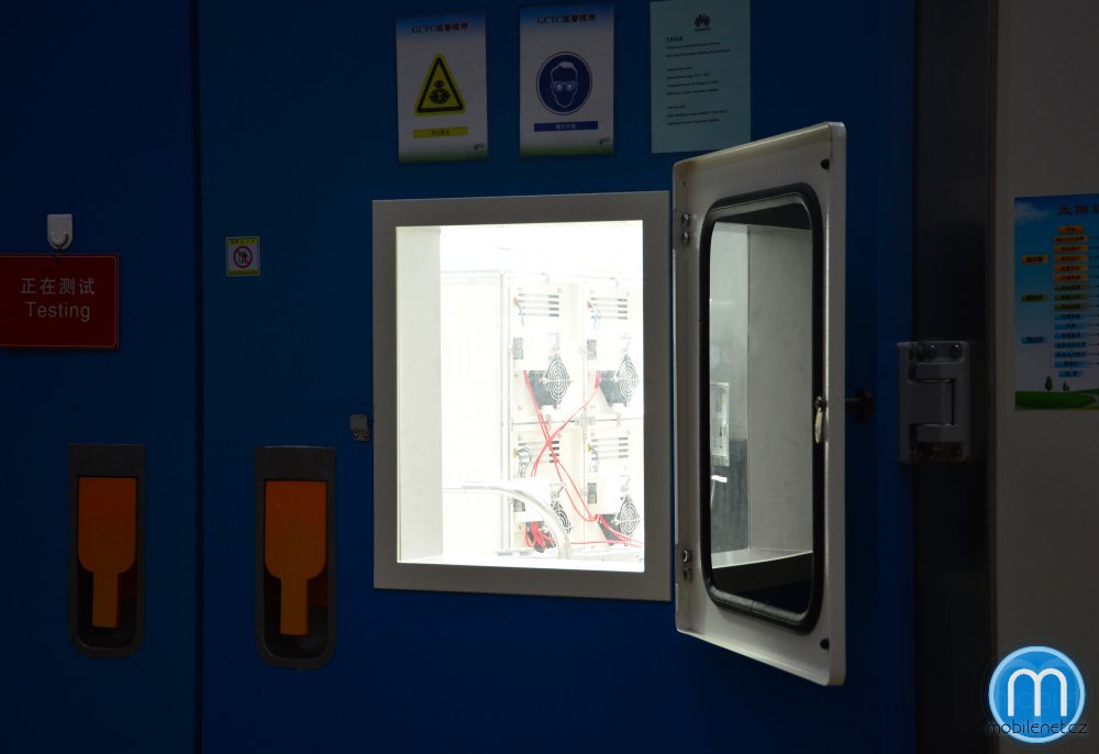 Huawei testovací centrum