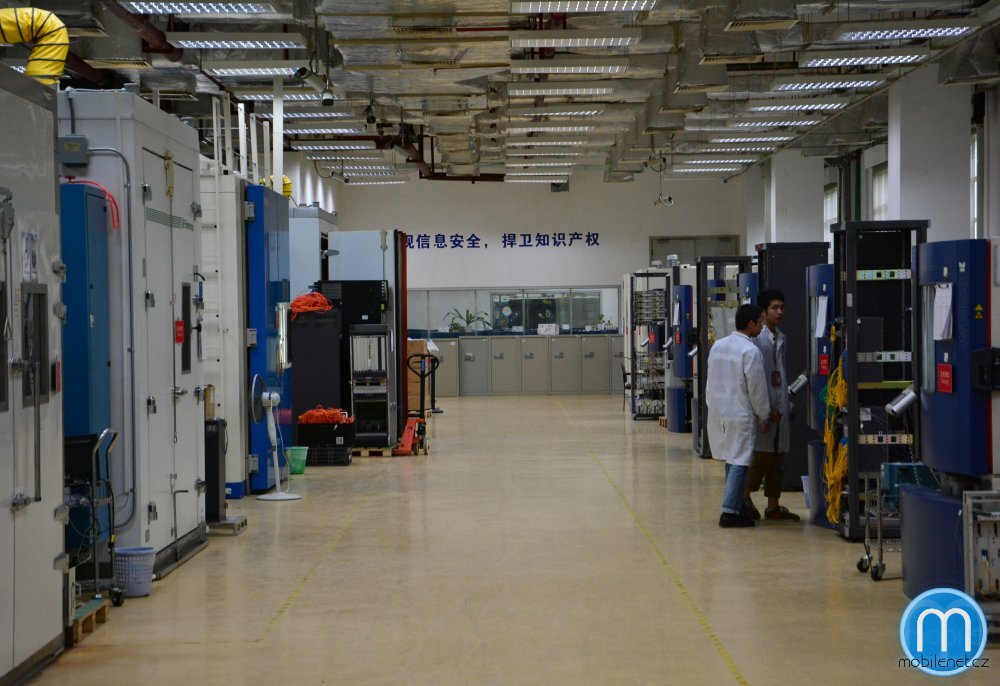 Huawei testovací centrum