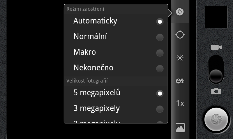 Huawei Vision - fotoaparát