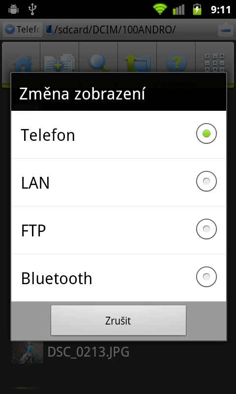 Huawei Vision - system screenshot