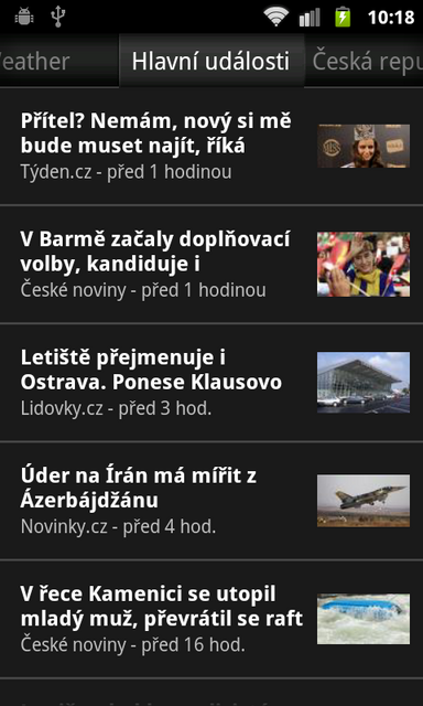 Huawei Vision - system screenshot