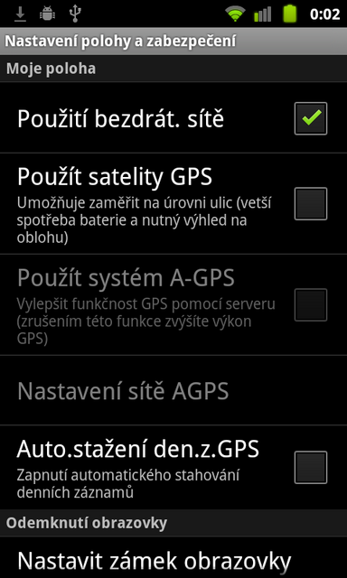 Huawei Vision - system screenshot