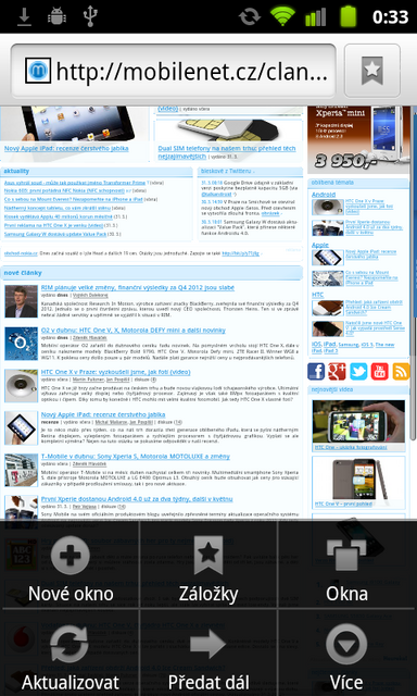 Huawei Vision - system screenshots