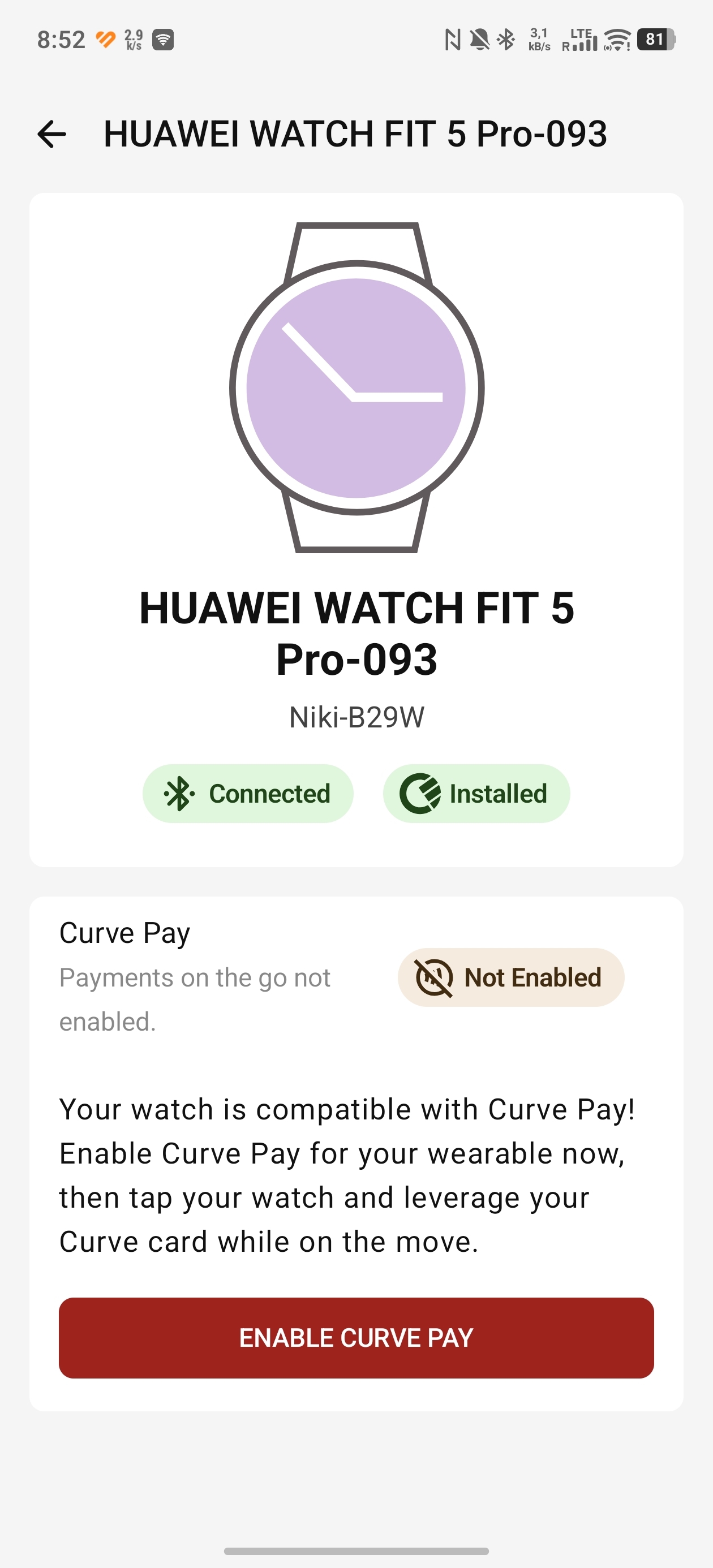 Huawei Watch Fit 5 Pro